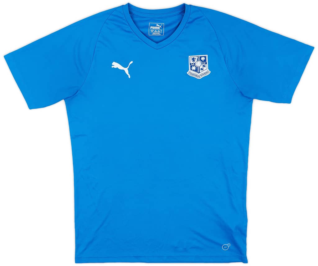 2017-18 Tranmere Rovers Puma Training Shirt - 9/10 - (S)