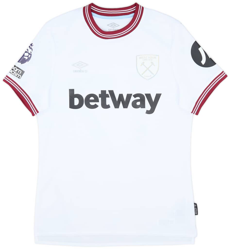 2023-24 West Ham Match Issue Away Shirt Cornet #17