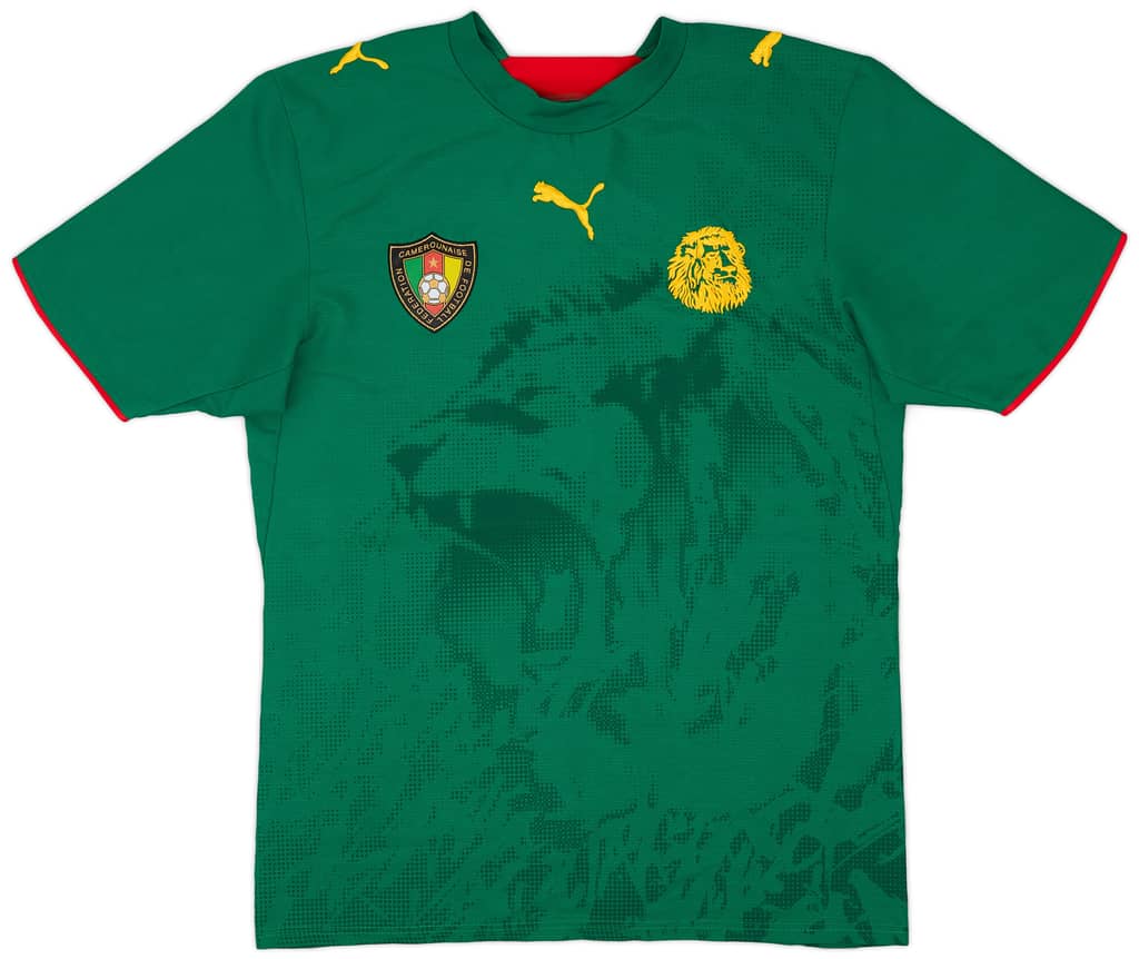 2006-08 Cameroon Home Shirt - 8/10 - (S)