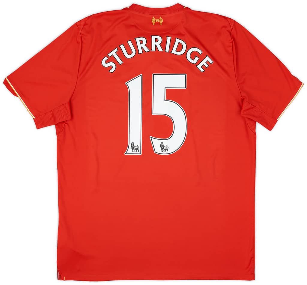 2015-16 Liverpool Home Shirt Sturridge #15 - 6/10 - (XL)