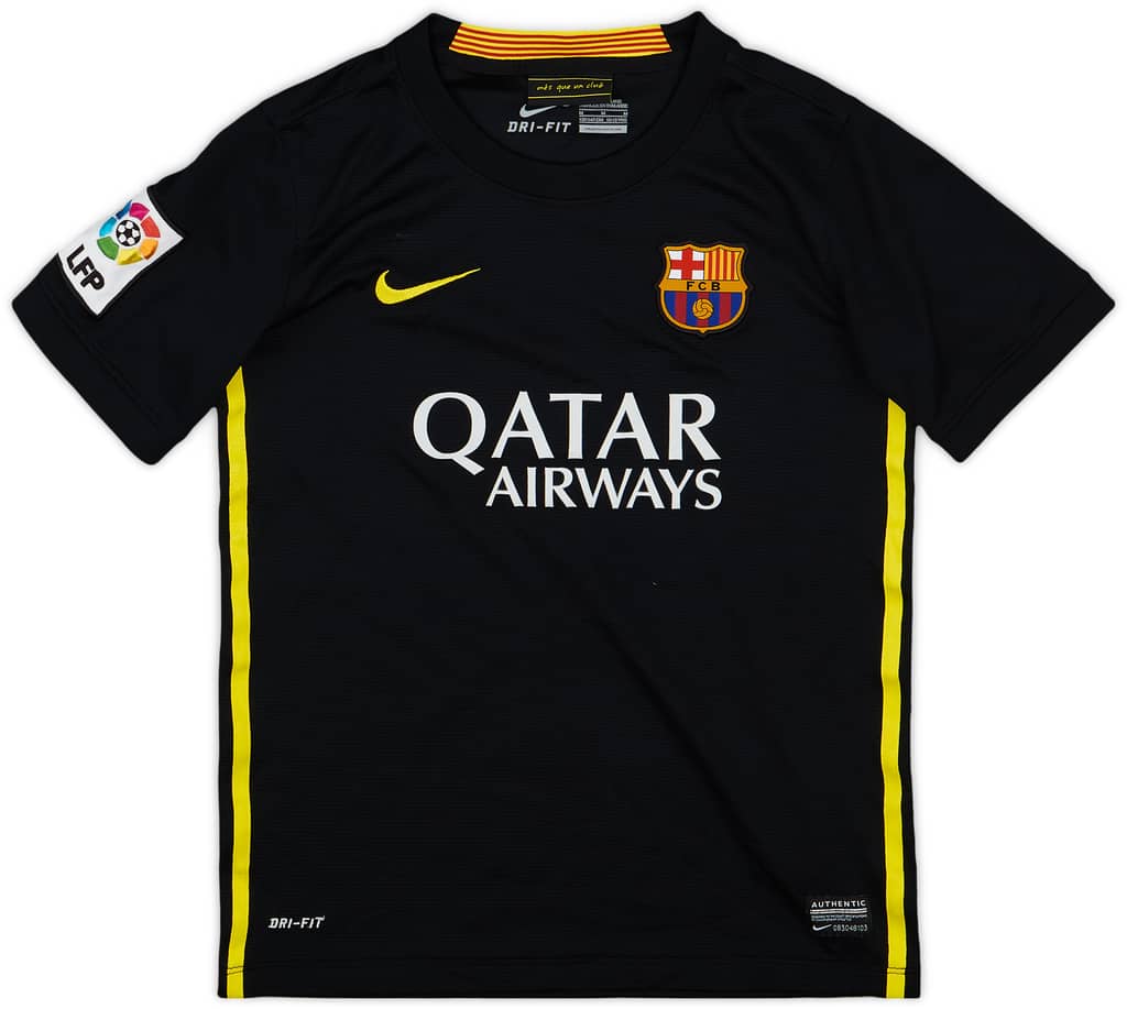 2013-14 Barcelona Third Shirt - 8/10 - (M.Boys)
