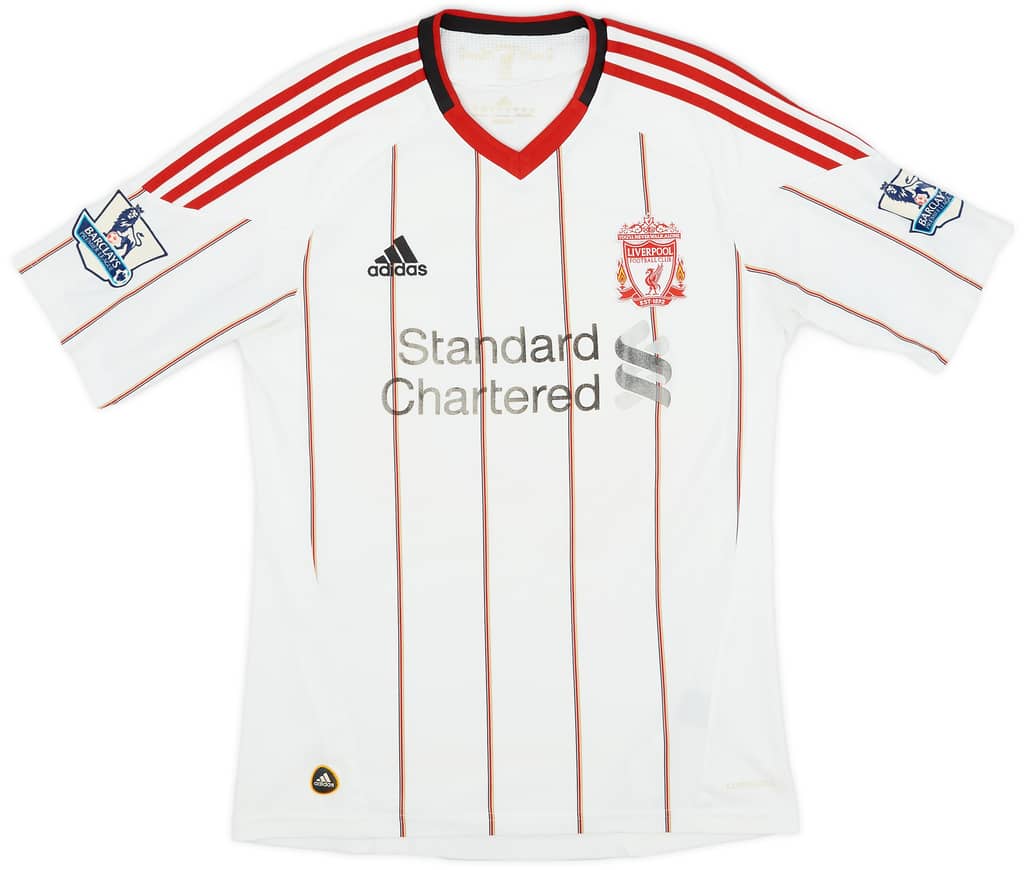 2010-11 Liverpool Away Shirt Gerrard #8 - 5/10 - (M)