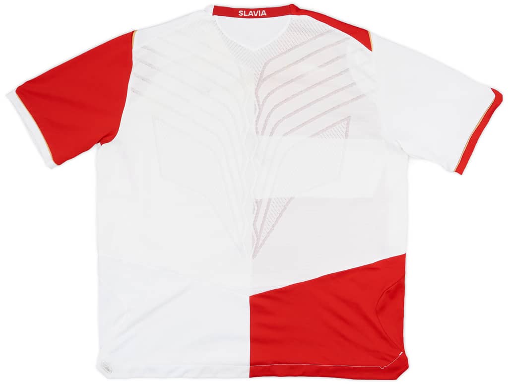 2008-09 Slavia Prague Home Shirt - 6/10 - (XXL)