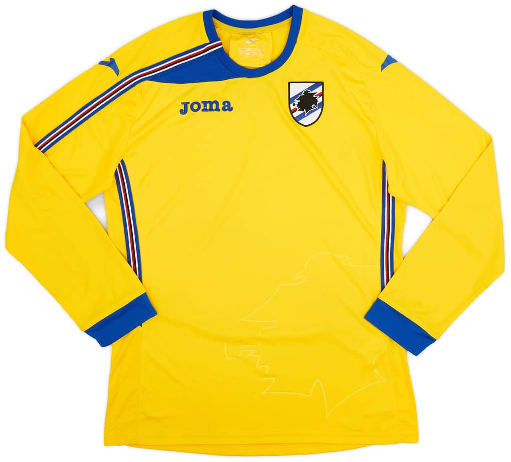 2016-17 Sampdoria Joma Training L/S Shirt - 9/10 - (L)