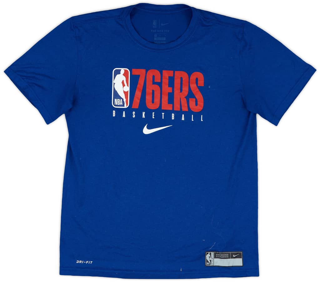 2019-20 Philadelphia 76ers Nike Training Tee - 8/10 - (M)