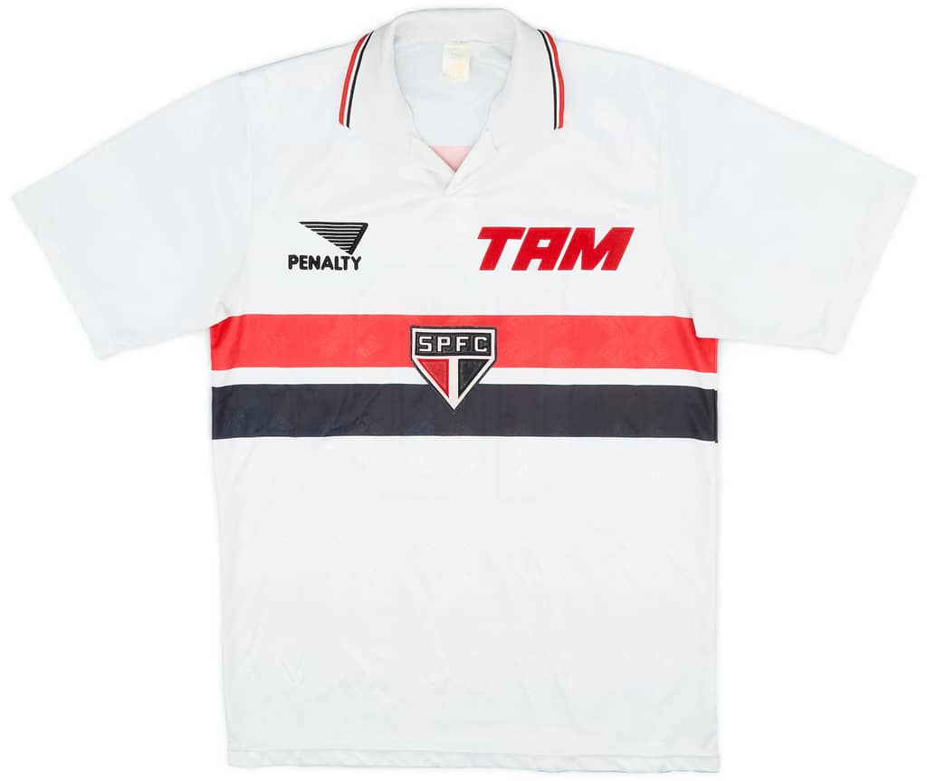 1993 Sao Paulo Home Shirt #10 - 7/10 - (M)
