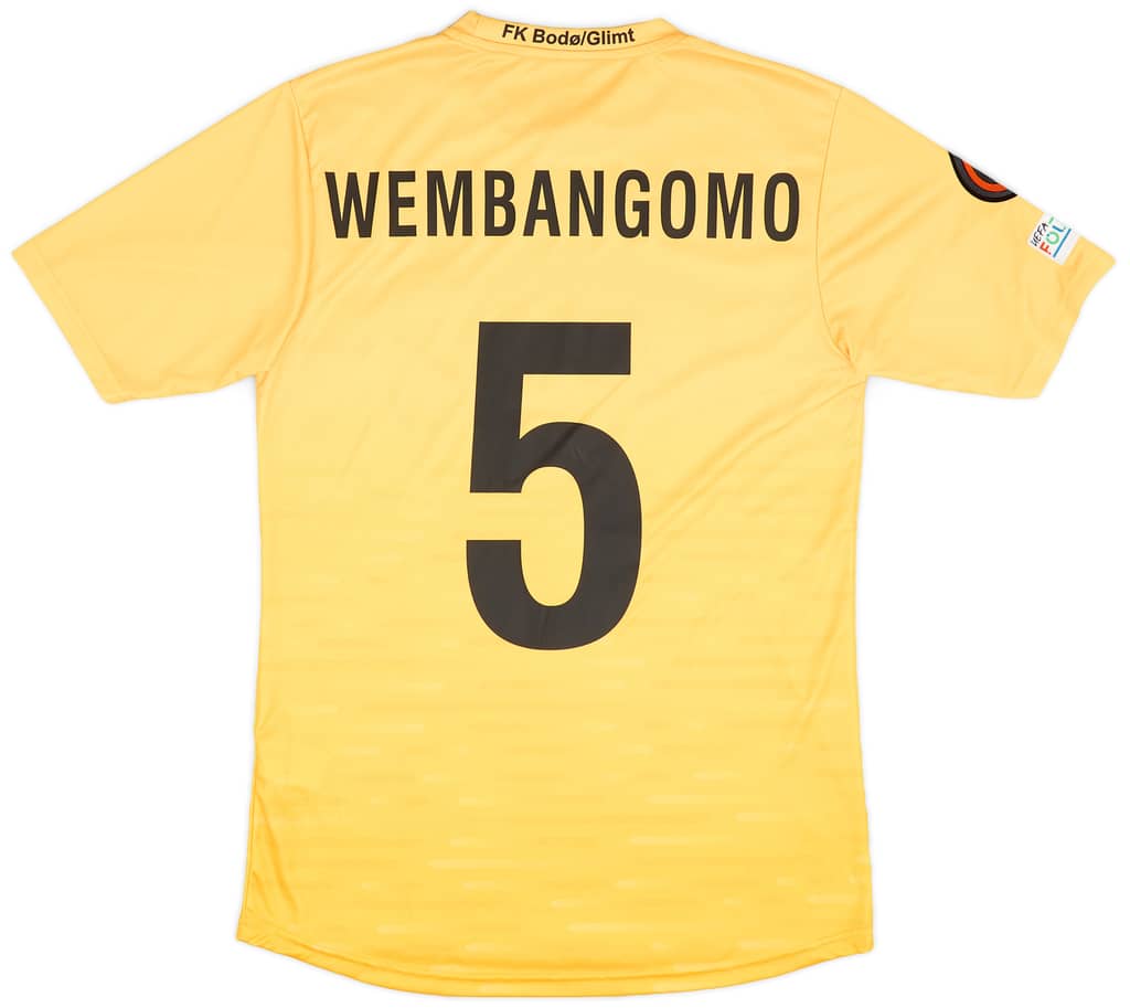 2022-23 Bodo/Glimt Match Issue Europa League Home Shirt Wembangomo #5