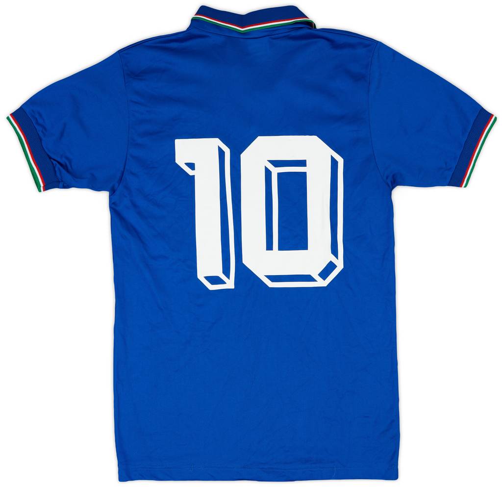 1986-90 Italy Home Shirt #10 - 8/10 - (S)