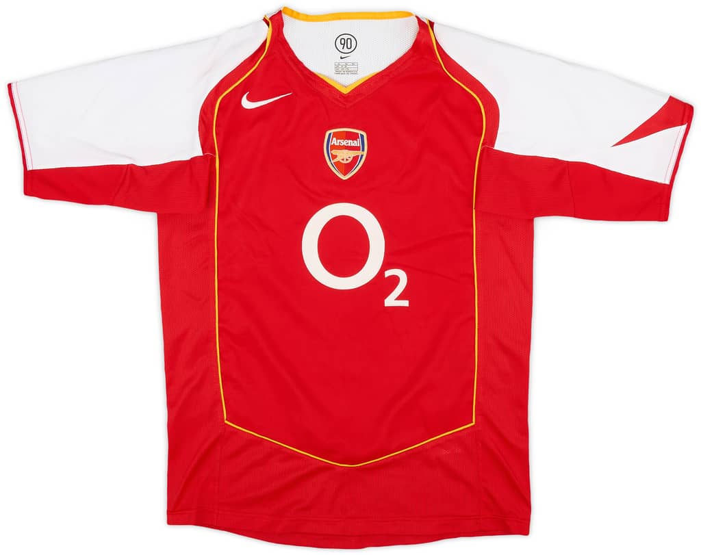 2004-05 Arsenal Home Shirt - 8/10 - (XL.Boys)