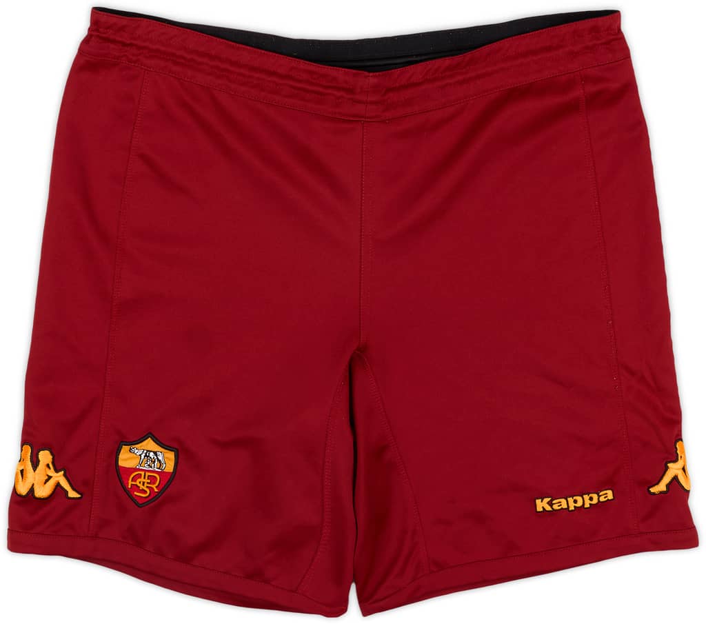 2010-11 Roma Alternate Home Shorts - 9/10 - (L)