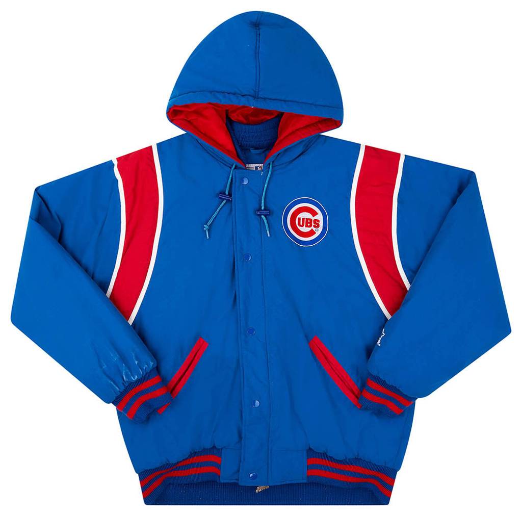 1990s Chicago Cubs Starter Hooded Coat XL