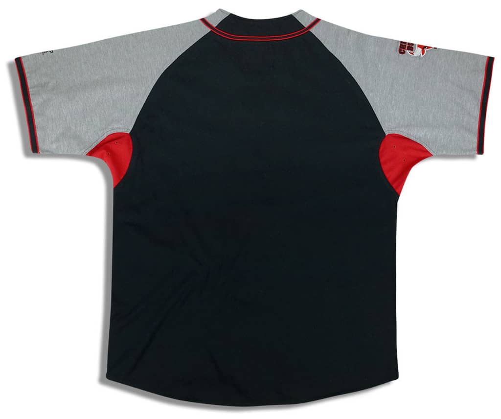 1990s Chicago Bulls Starter Baseball Jersey XL