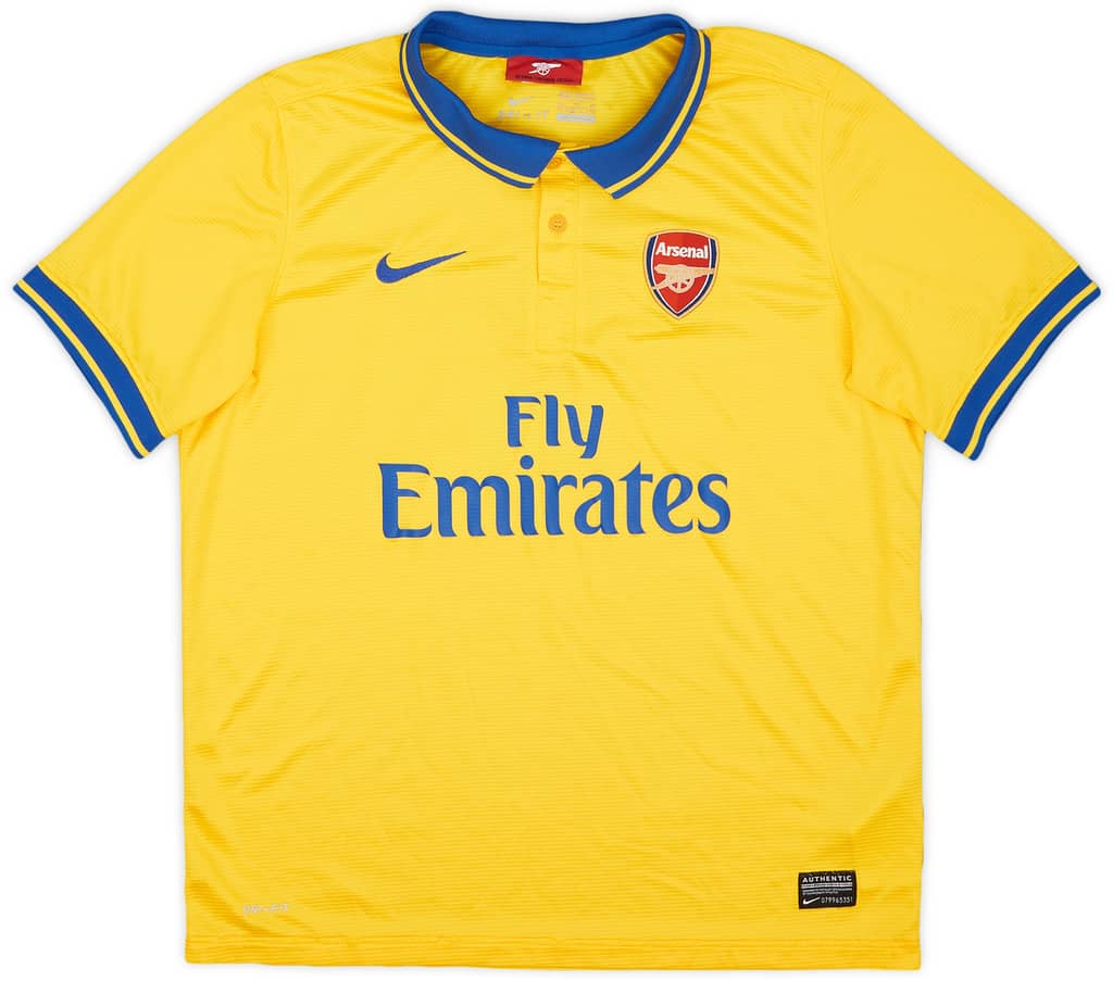2013-14 Arsenal Away Shirt - 7/10 - (XL.Boys)