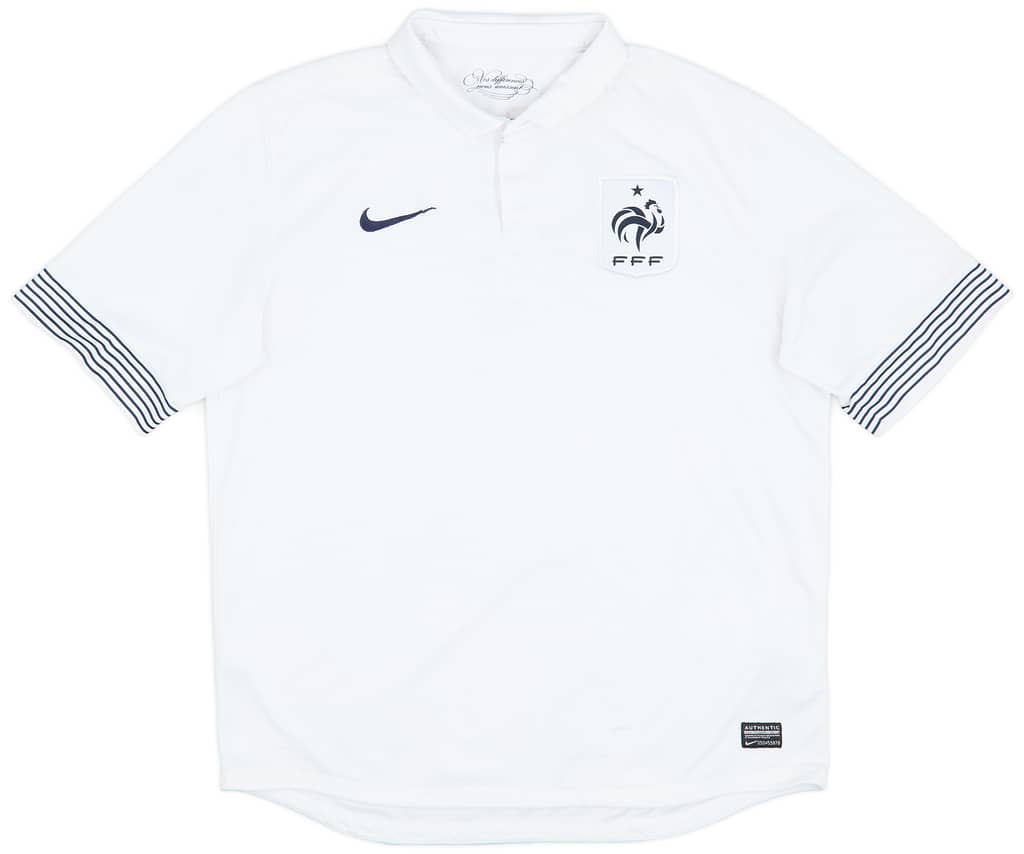 2012-13 France Away Shirt - 9/10 - (XL)