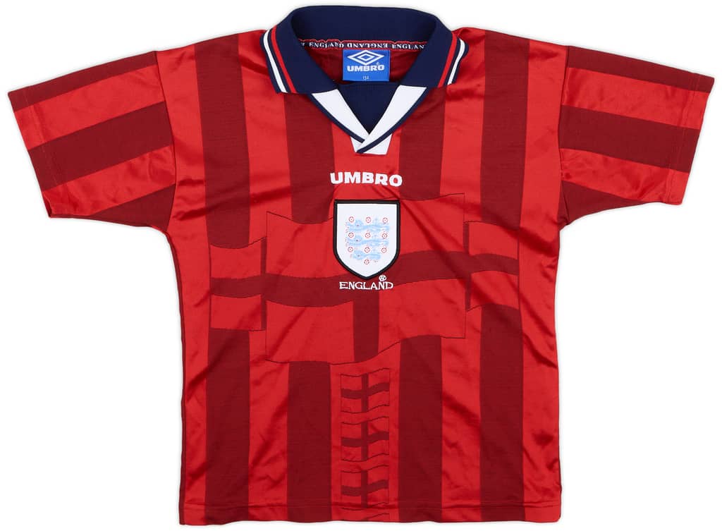 1997-99 England Away Shirt - 7/10 - (S.Boys)