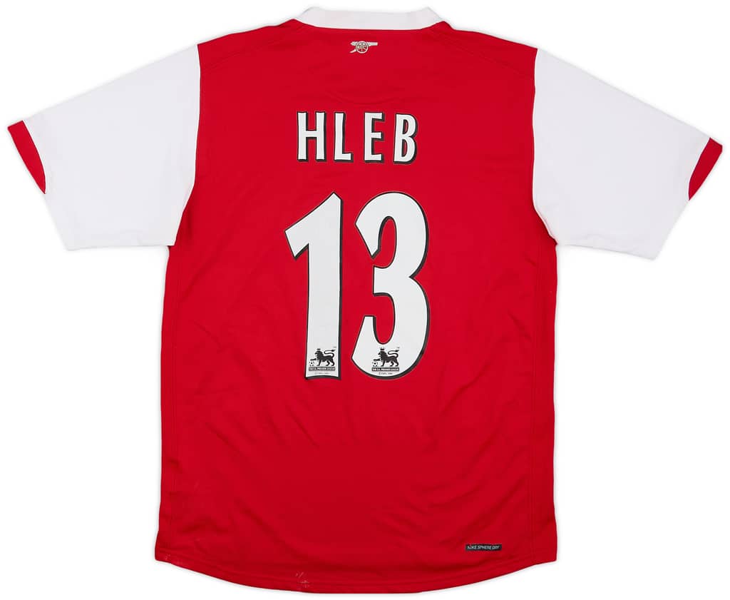 2006-08 Arsenal Home Shirt Hleb #13 - 4/10 - (S)