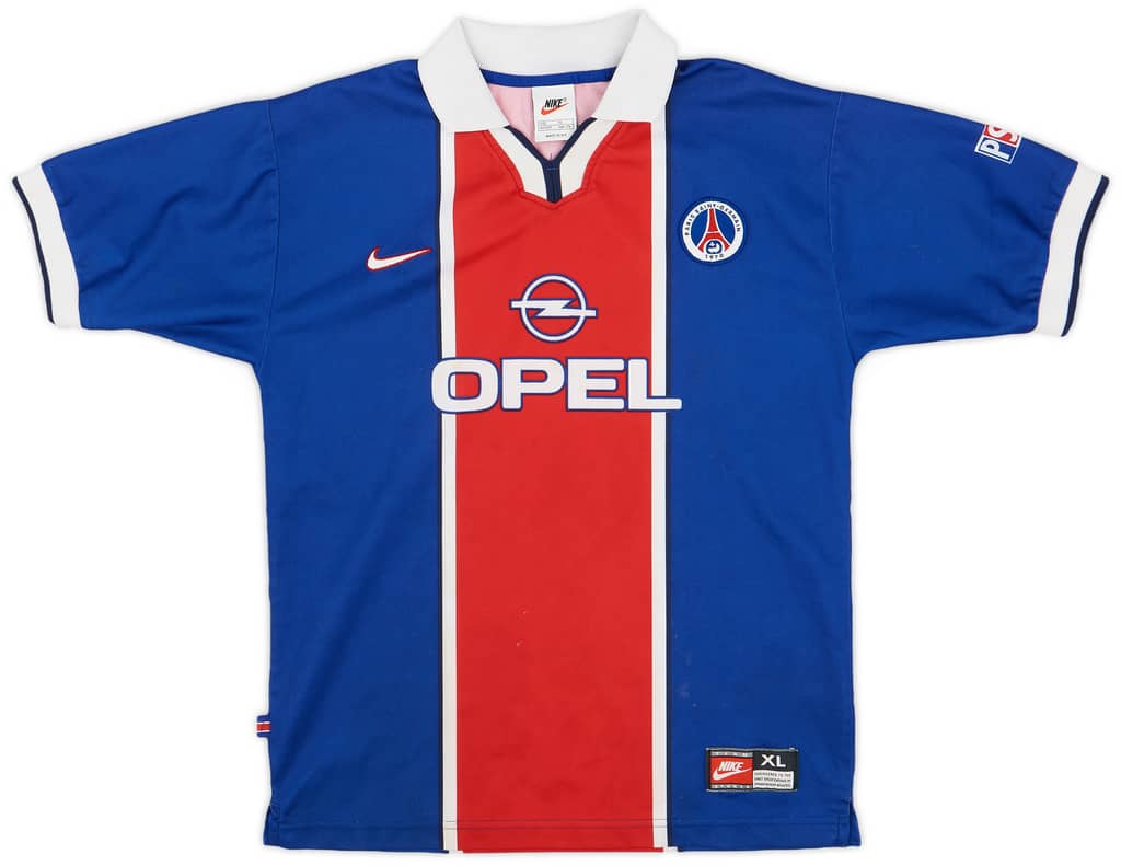 1997-98 Paris Saint-Germain Home Shirt - 7/10 - (XL.Boys)