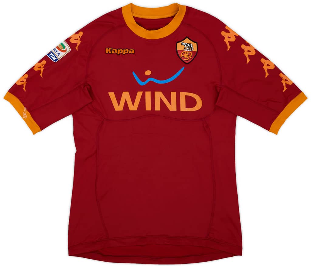 2010-11 Roma Home Shirt Totti #10 - 6/10 - (XL)