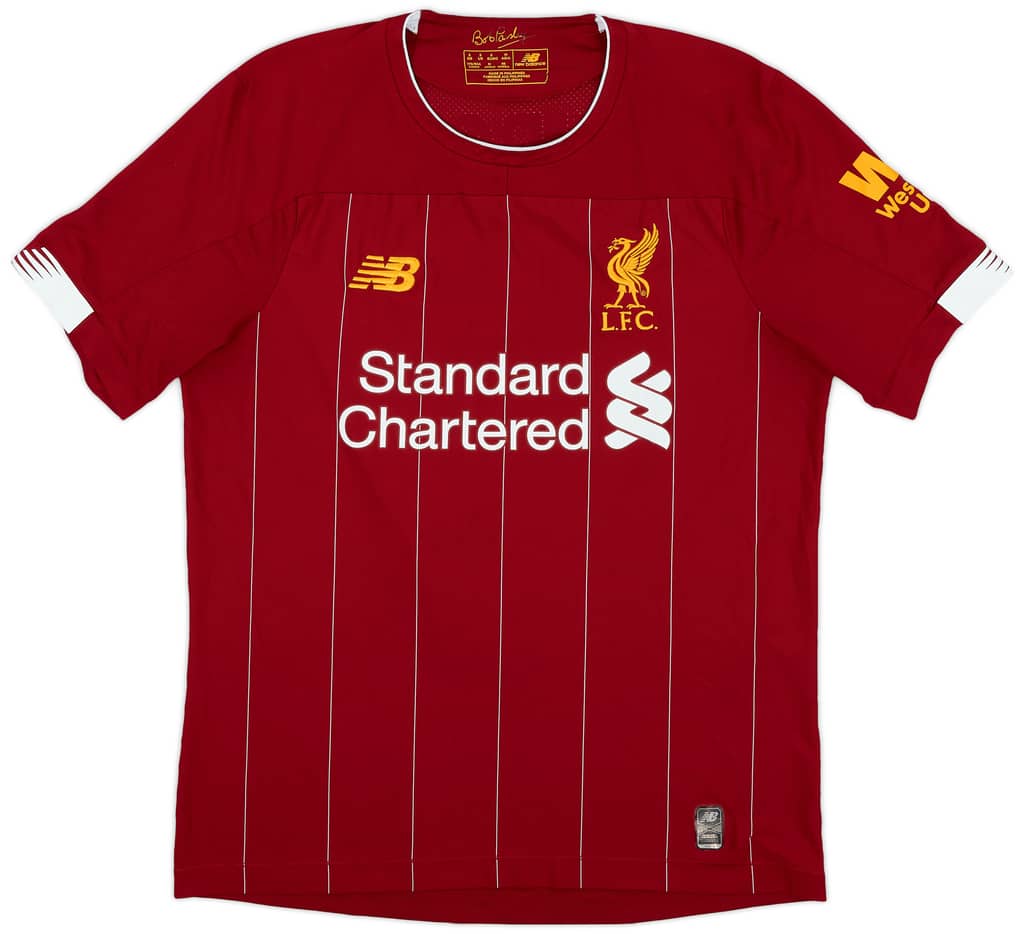 2019-20 Liverpool Home Shirt Virgil #4 - 7/10 - (S)