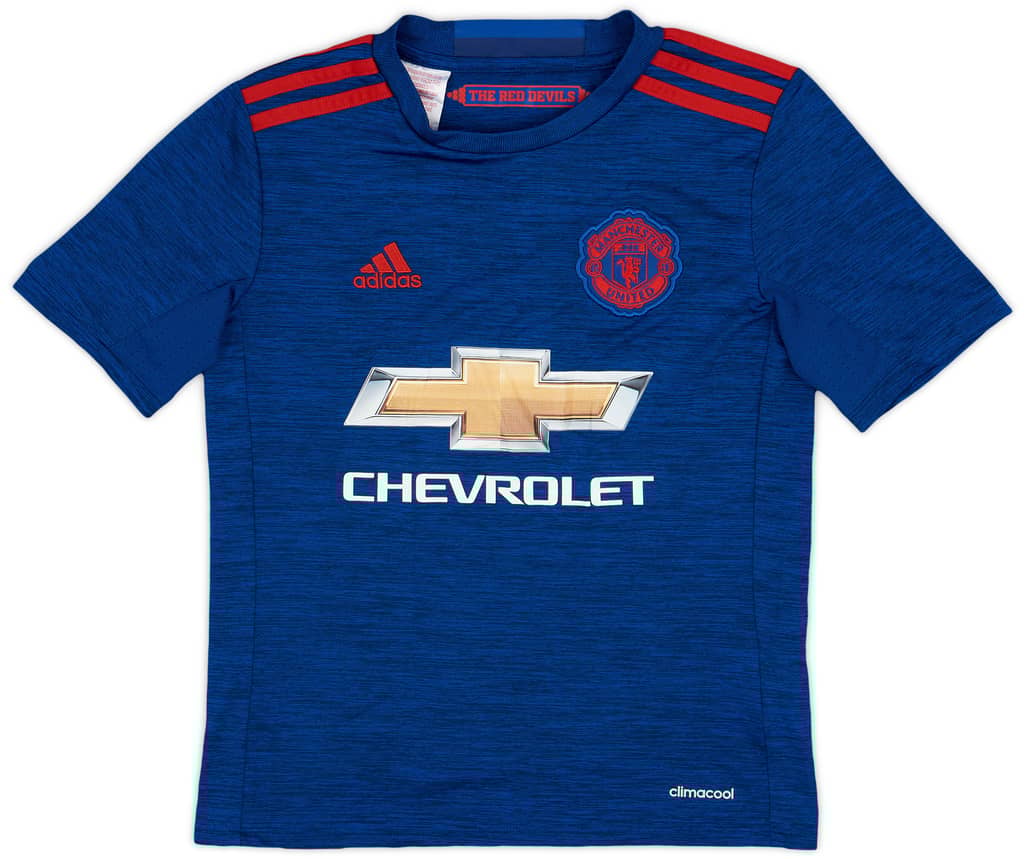 2016-17 Manchester United Away Shirt - 8/10 - (S.Boys)