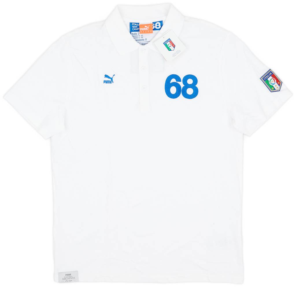 2012-13 Italy Puma 'Campioni '68' Polo Shirt (M)