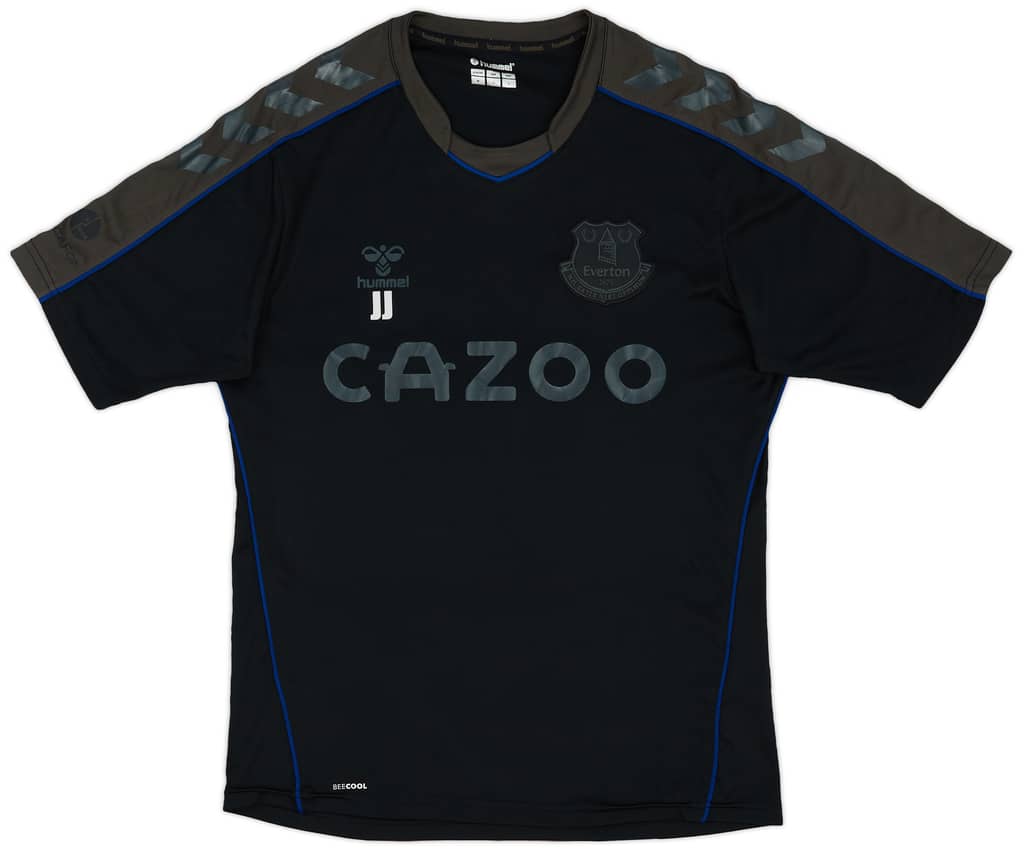 2021-22 Everton Hummel Staff Issue Training Shirt JJ - 9/10 - (M)
