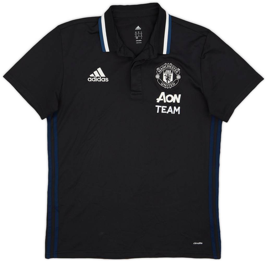 2016-17 Manchester United adidas Polo Shirt - 7/10 - (M)