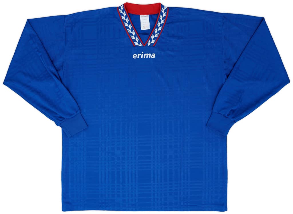 1990s Erima Template L/S Shirt - 9/10 - (L/XL)