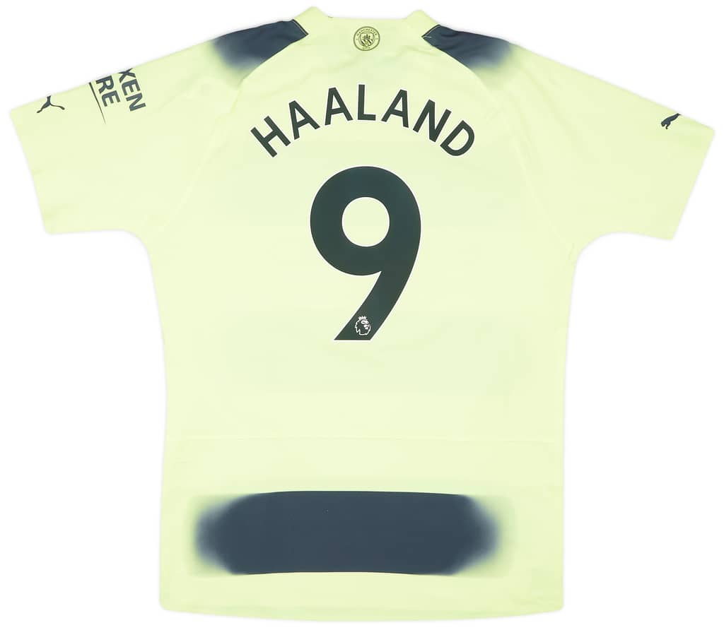 2022-23 Manchester City Authentic Third Shirt Haaland #9