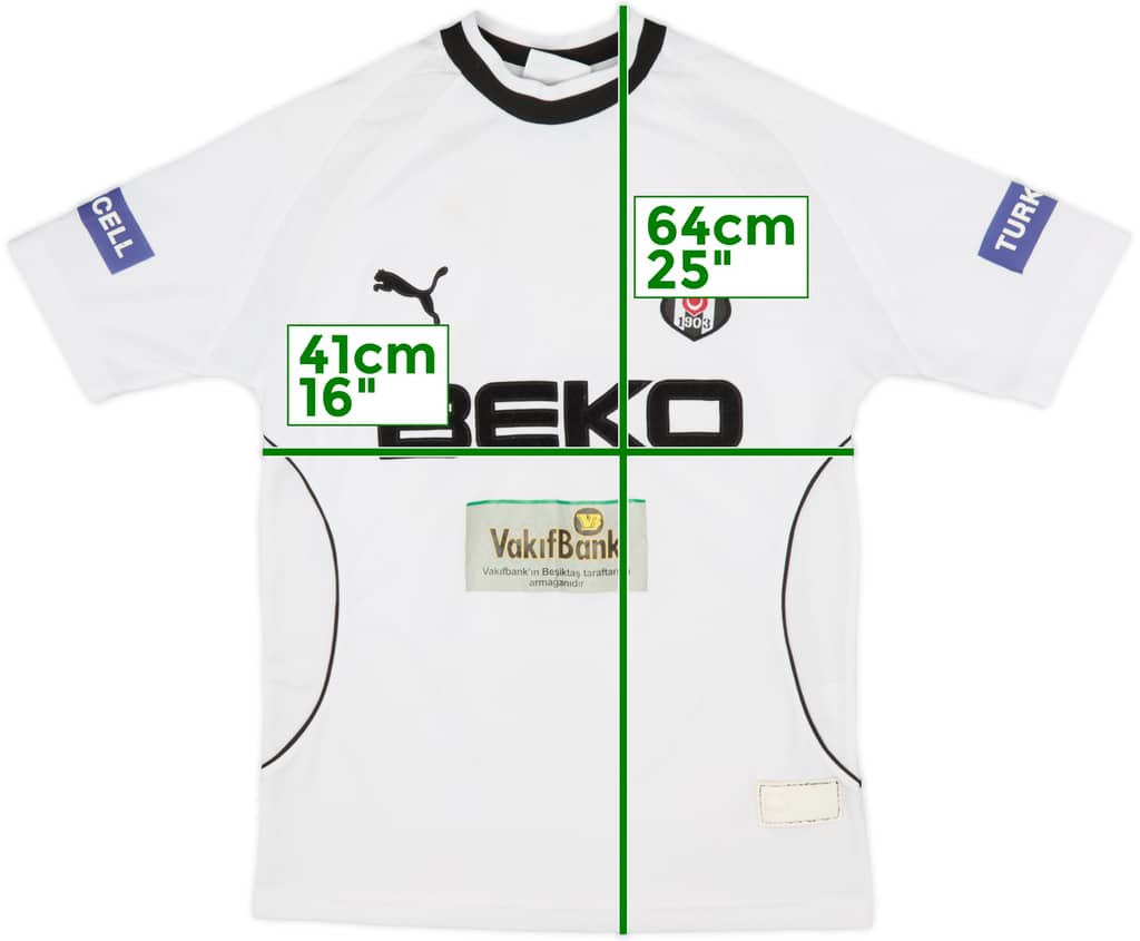 2003-04 Besiktas Home Shirt - 7/10 - (M)