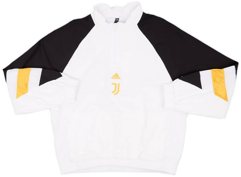2022-23 Juventus adidas Icon 1/4 Zip Drill Top - 9/10 - (L)