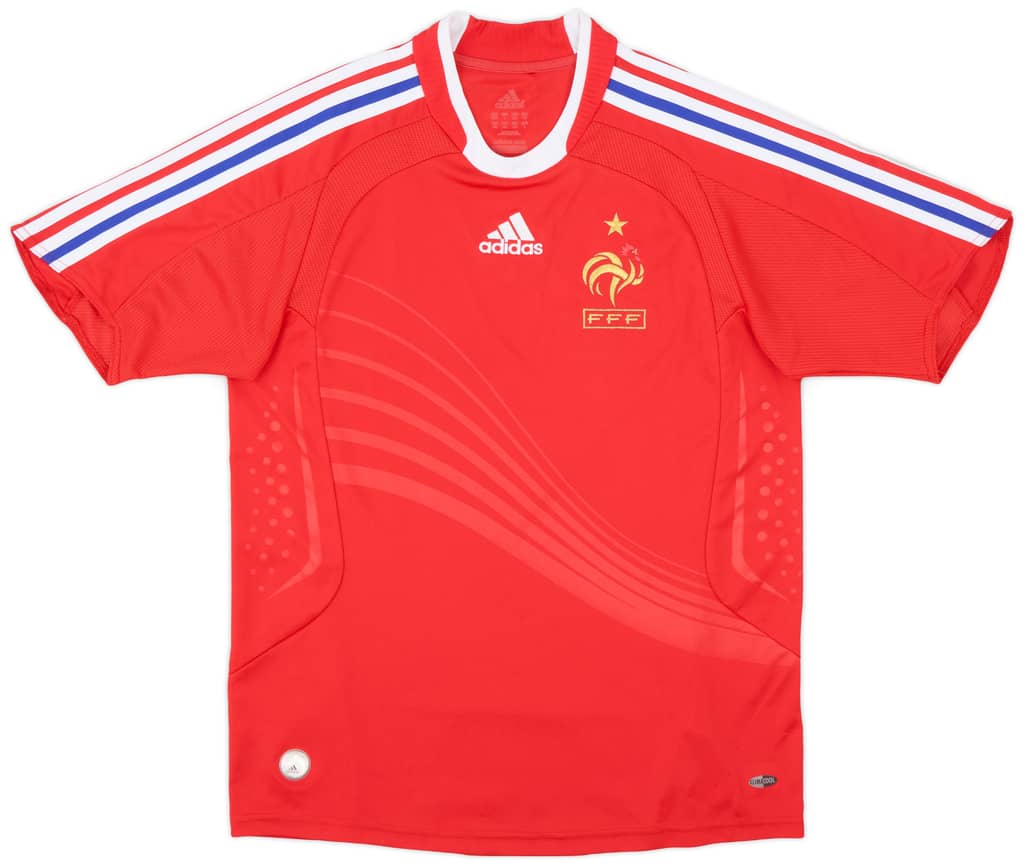 2007-08 France Away Shirt - 8/10 - (L.Boys)