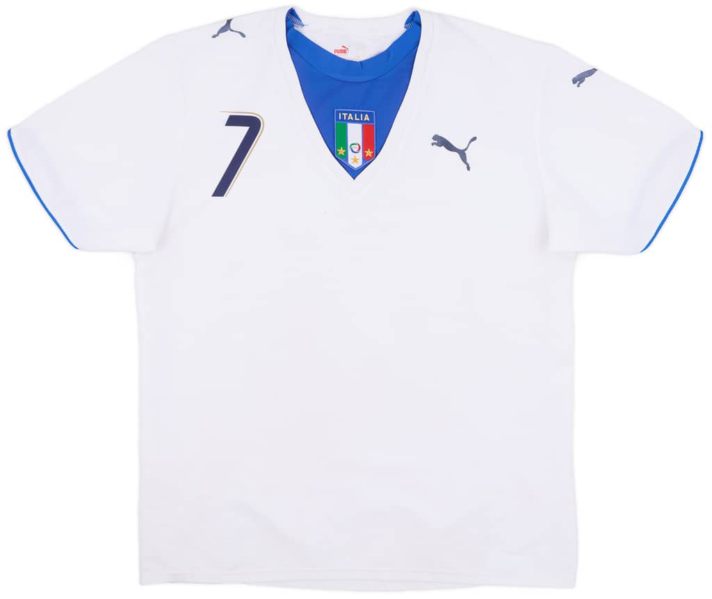 2006 Italy Away Shirt Del Piero #7 - 7/10 - (L)
