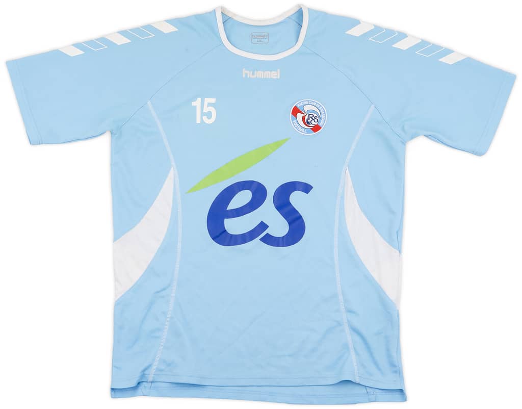 2003-04 Strasbourg Player Issue Hummel Training Shirt #15 - 7/10 - (L/XL)