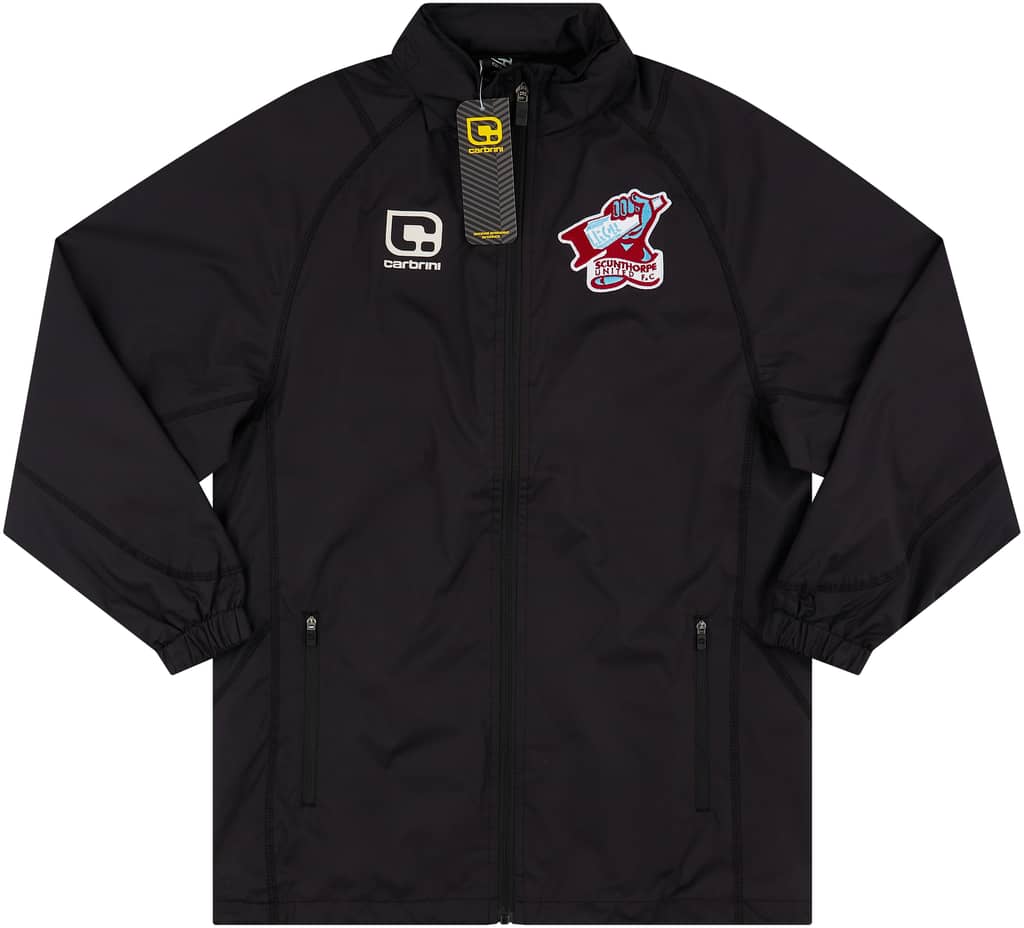 2016-17 Scunthorpe United Carbrini Track Jacket (L.Kids)