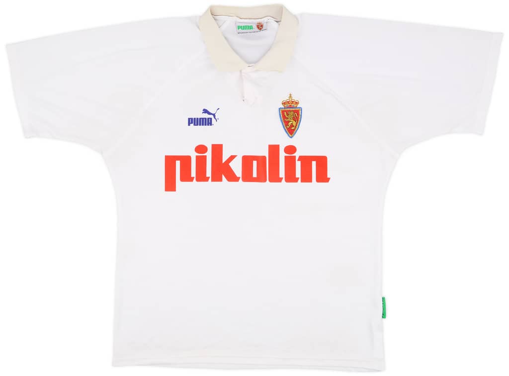 1994-95 Real Zaragoza Home Shirt - 7/10 - (XL)