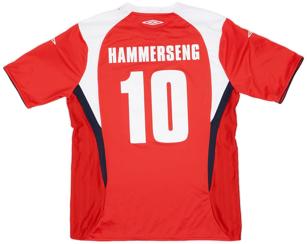 2000s Norway Handball Home Shirt Hammerseng #10 - 8/10 - (S)