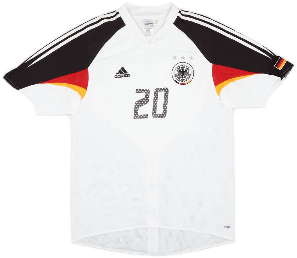2004-05 Germany Home Shirt Podolski #20