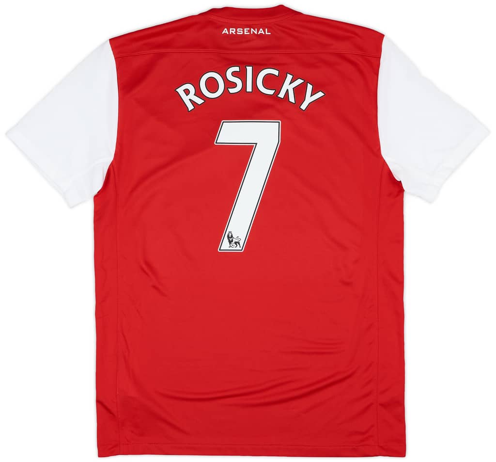 2011-12 Arsenal Home Shirt Rosicky #7