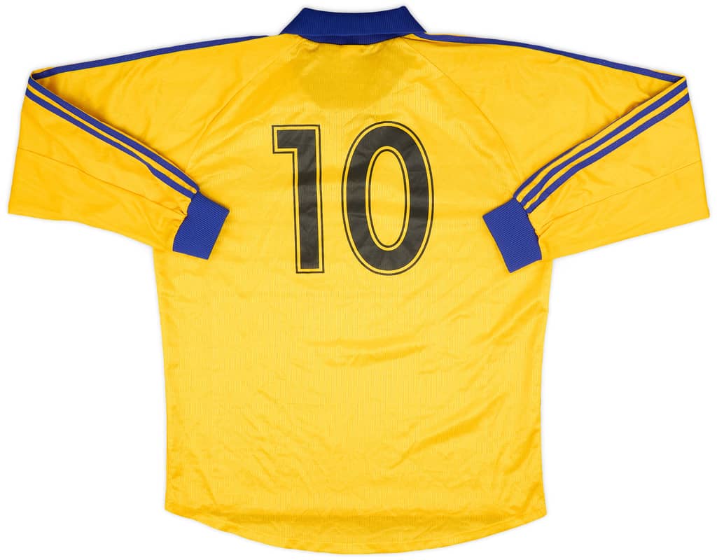 1998-00 Strasbourg Away L/S Shirt - 9/10 - (XL)