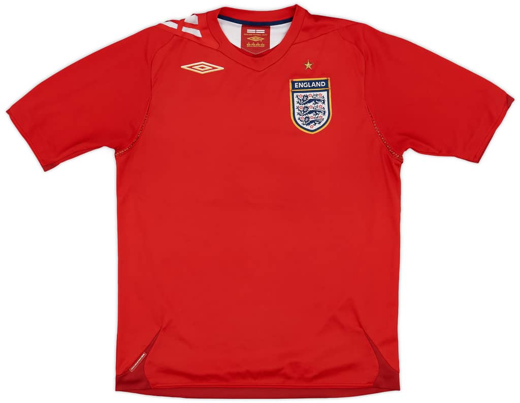 2006-08 England Away Shirt - 5/10 - (M)