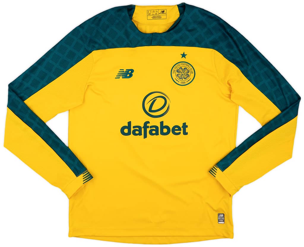 2019-20 Celtic Away L/S Shirt - 10/10 - (M)