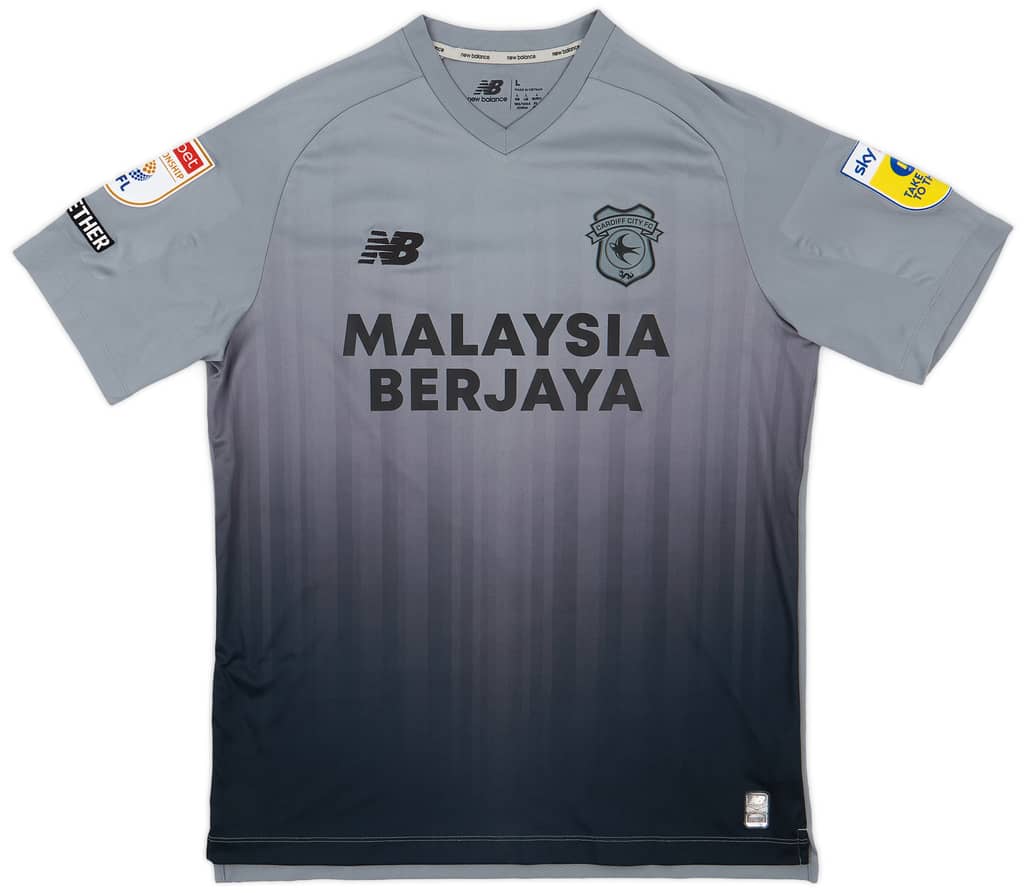 2022-23 Cardiff Match Issue Away Shirt Simpson #26