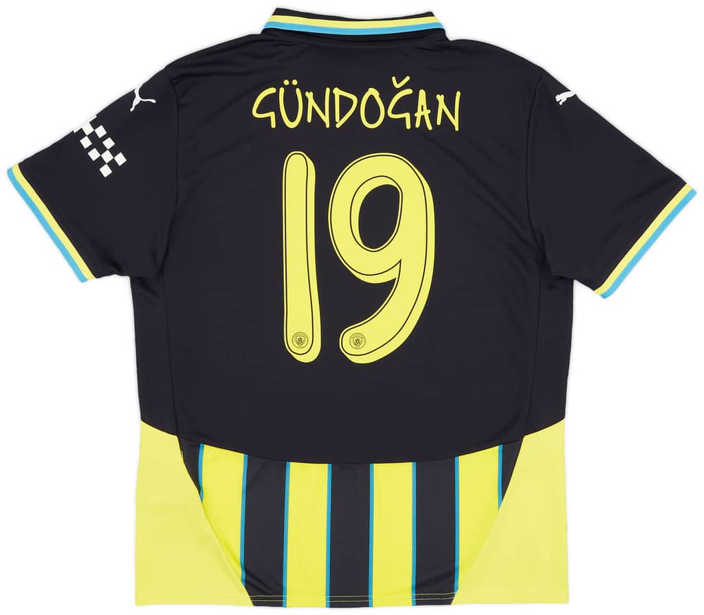 2024-25 Manchester City Away Shirt Gundogan #19
