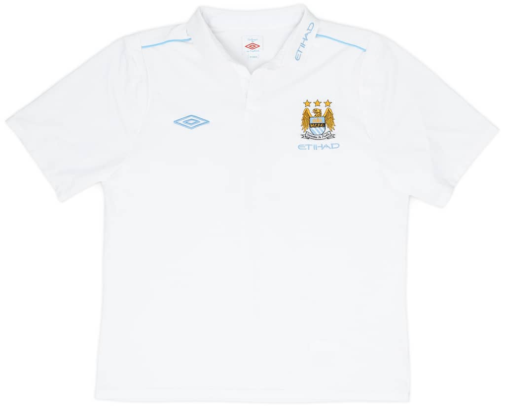 2011-12 Manchester City Umbro Polo Shirt - 9/10 - (XL)