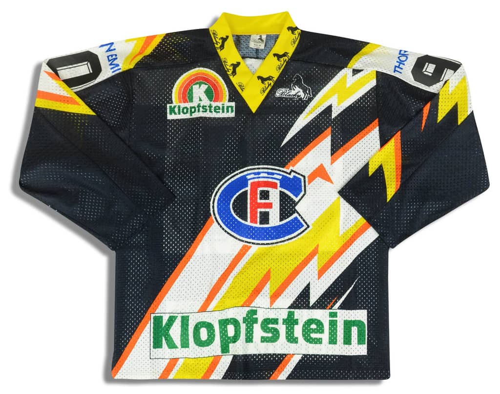1993-94 Fribourg-Gottéron Bykov #90 Blacky Jersey (Home) XS