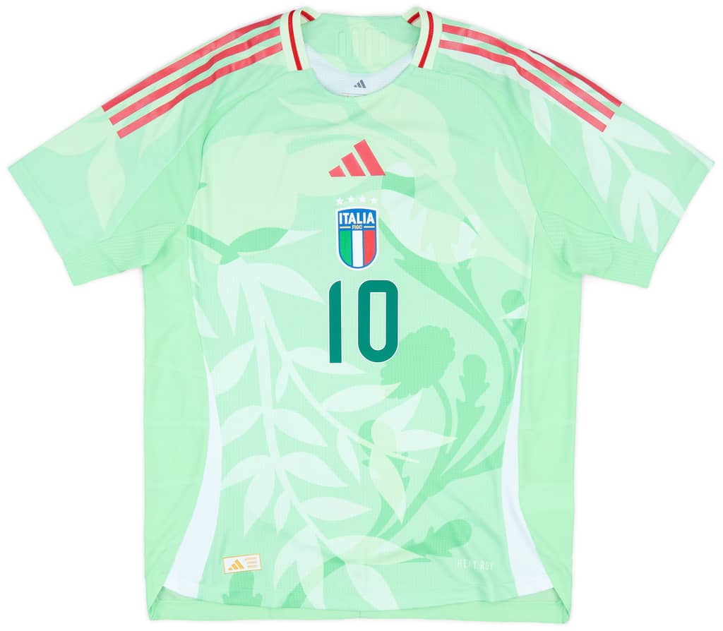 2025-26 Italy Women's Authentic Away Shirt Girelli #10 (Unisex Fit) 