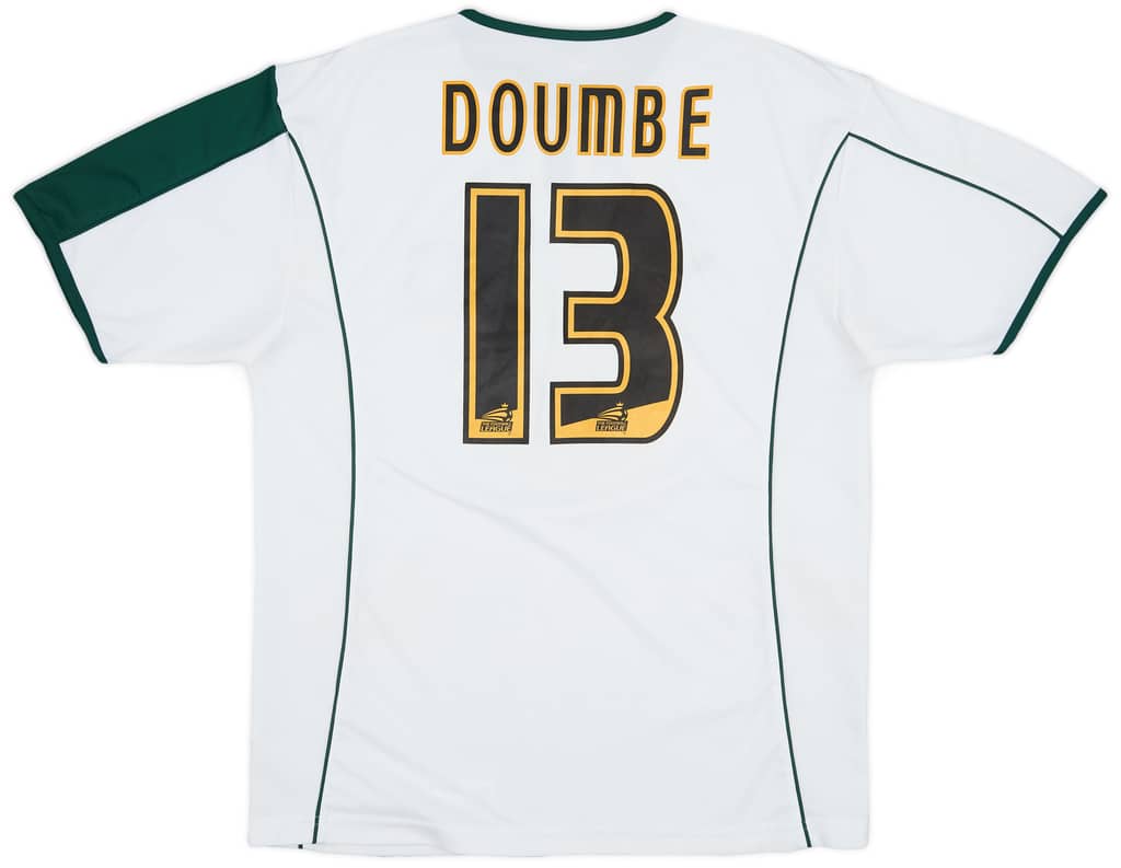 2005-06 Plymouth Away Shirt Doumbe #13 - 6/10 - (L)