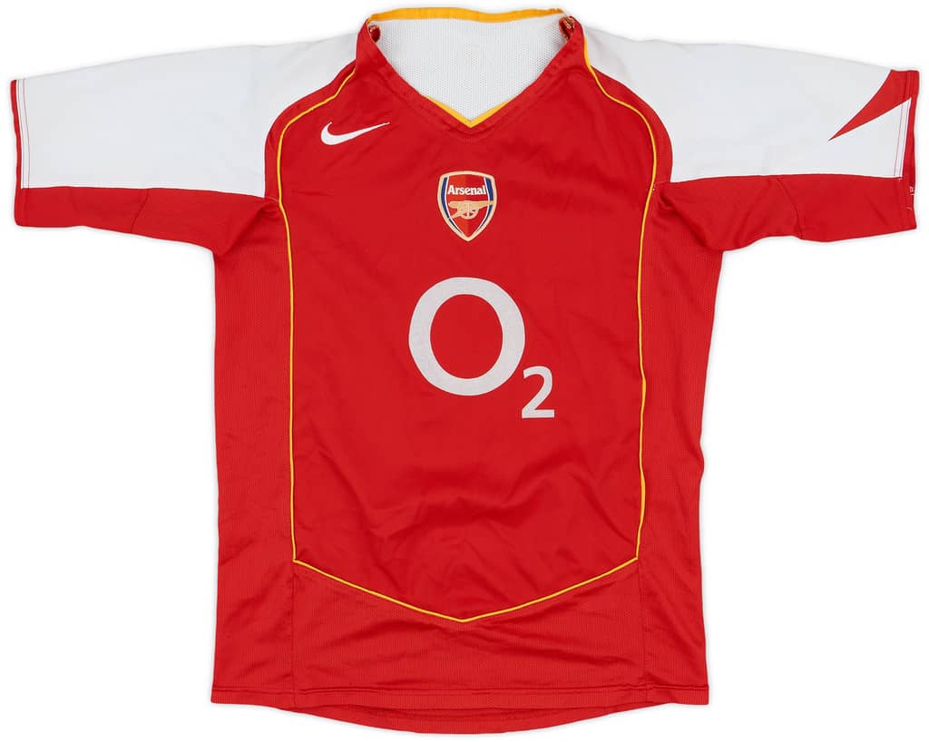 2004-05 Arsenal Home Shirt - 6/10 - (L.Boys)