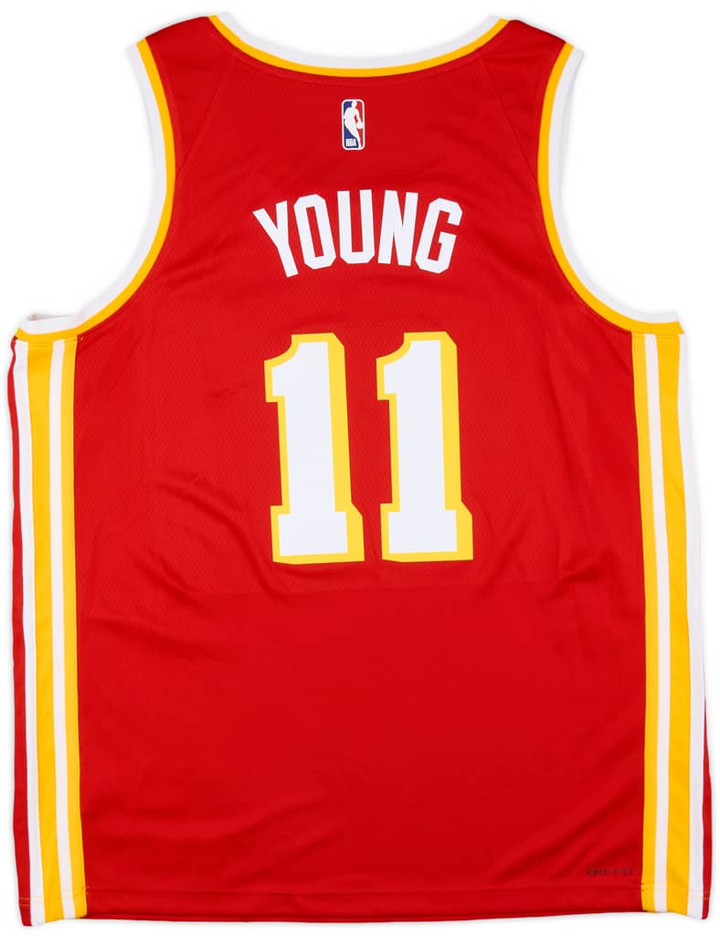 2020-25 Atlanta Hawks Young #11 Nike Swingman Away Jersey (XL)